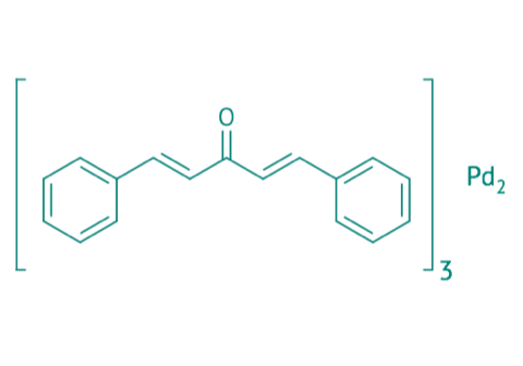 Tris(dibenzylidenaceton)dipalladium(0), 98% 