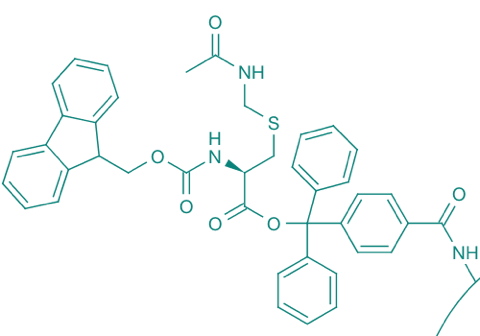 Fmoc-L-Cys(Acm)-TCP-Resin 