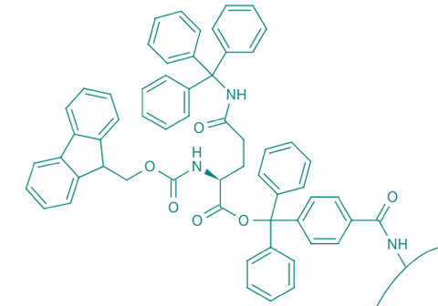 Fmoc-L-Gln(Trt)-TCP-Resin 