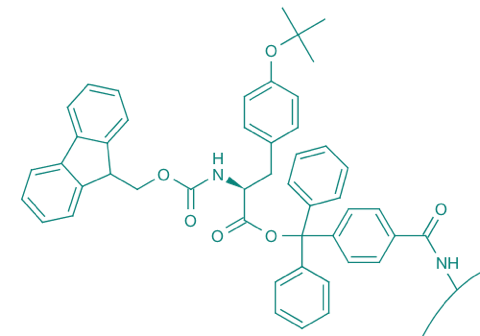 Fmoc-L-Tyr(tBu)-TCP-Resin 