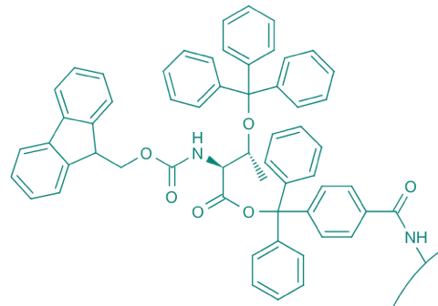 Fmoc-L-Thr(Trt)-TCP-Resin 