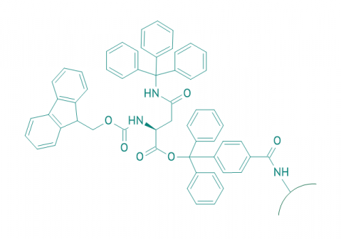 Fmoc-L-Asn(Trt)-TCP-Resin 