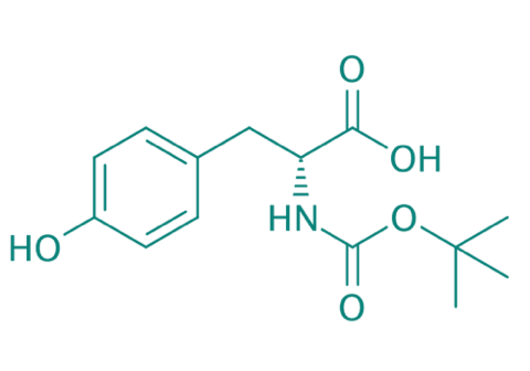 Boc-D-Tyr-OH, 97% 