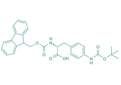 Fmoc-D-Phe(4-NHBoc)-OH, 98% 