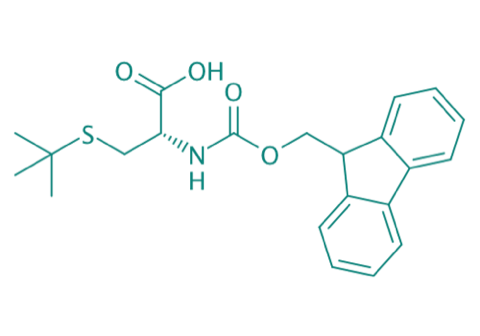 Fmoc-D-Cys(tBu)-OH, 97% 