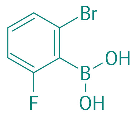 2-Brom-6-fluorphenylboronsure, 97% 
