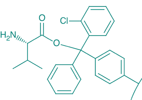 H-Val-2-Chlortrityl-Harz (1% DVB; 100-200 mesh; 0,3-0,8 mmol/g)