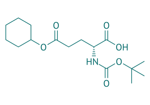 Boc-D-Glu(OcHex)-OH, 97% 