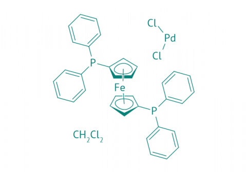 PdCl2(dppf) CH2Cl2 Komplex, 97% 