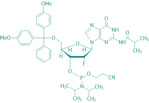 DMT-2'Fluor-dG(ib)-phosphoramidit, 98% 