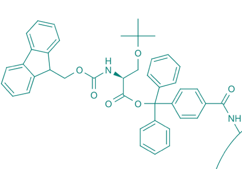 Fmoc-L-Ser(tBu)-TCP-Resin 