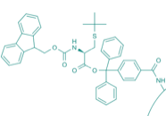 Fmoc-L-Cys(tBu)-TCP-Resin 