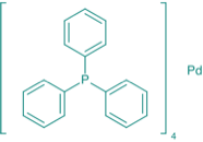 Tetrakis(triphenylphosphin)palladium(0), kristallin