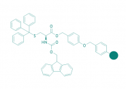Fmoc-Cys(Trt)-Wang Harz (1% DVB; 100-200 mesh; 0,3-0,8 mmol/g)