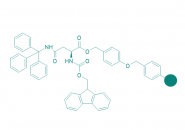 Fmoc-Asn(Trt)-Wang Harz (1% DVB; 100-200 mesh; 0,3-0,8 mmol/g)