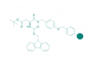 Fmoc-Asp(OtBu)-Wang Harz (1% DVB; 100-200 mesh; 0,3-0,8 mmol/g)