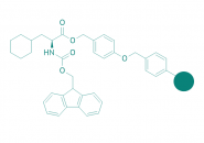 Fmoc-Cha-Wang Harz (1% DVB; 100-200 mesh; 0,3-0,8 mmol/g)
