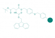 Fmoc-D-Asp(OtBu)-Wang Harz (1% DVB; 100-200 mesh; 0,3-0,8 mmol/g)