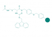 Fmoc-D-Cys(Acm)-Wang Harz (1% DVB; 100-200 mesh; 0,3-0,8 mmol/g)