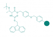 Fmoc-D-Thr(tBu)-Wang Harz (1% DVB; 100-200 mesh; 0,3-0,8 mmol/g)