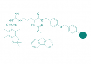 Fmoc-D-Arg(Pbf)-Wang Harz (1% DVB; 100-200 mesh; 0,3-0,8 mmol/g)