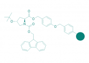 Fmoc-Hyp(tBu)-Wang Harz (1% DVB; 100-200 mesh; 0,3-0,8 mmol/g)