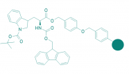 Fmoc-Trp(Boc)-Wang Harz (1% DVB; 100-200 mesh; 0,3-0,8 mmol/g)