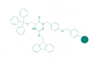 Fmoc-D-Cys(Trt)-Wang Harz (1% DVB; 100-200 mesh; 0,3-0,8 mmol/g)